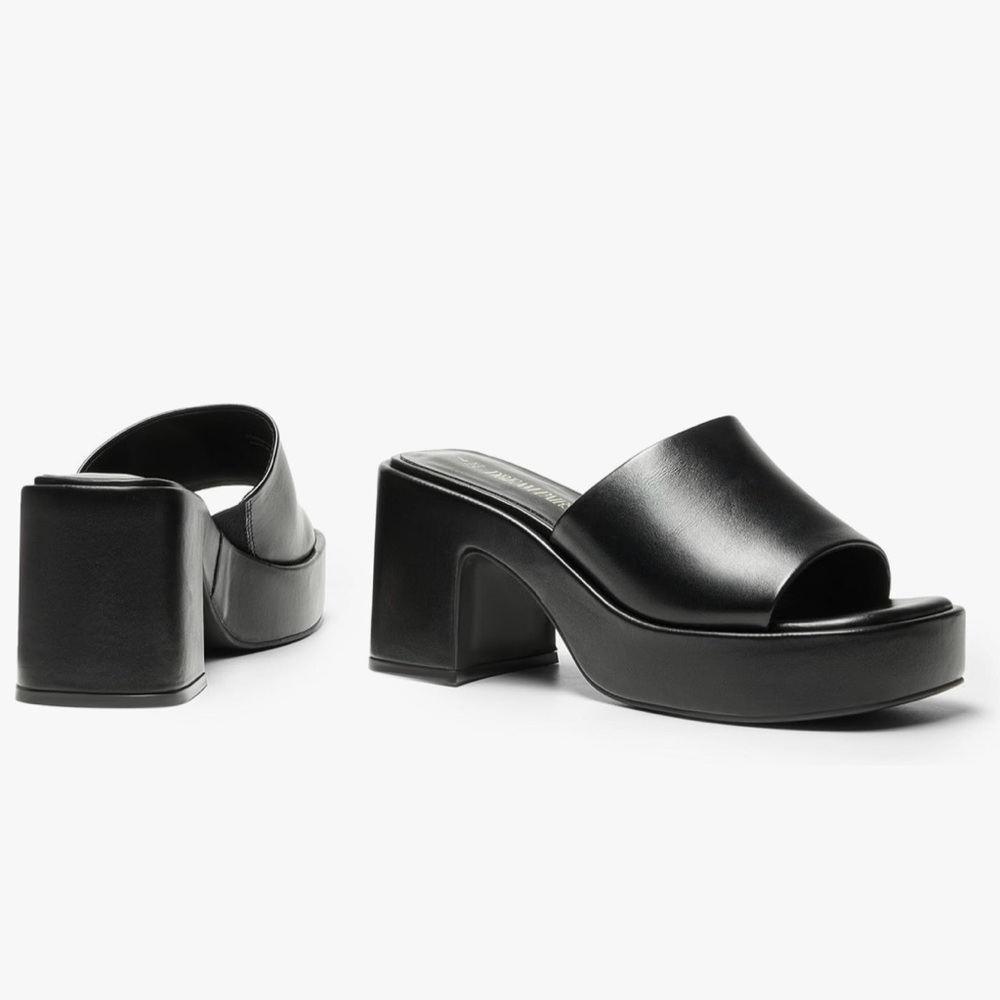 DREAM PAIRS High Chunky Platform Heels for Women Size 8